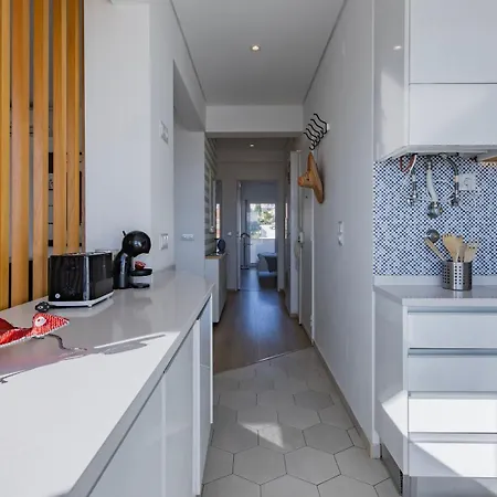 Apartament Tagus Bridge View 2bdr By Lovelystay Lizbona
